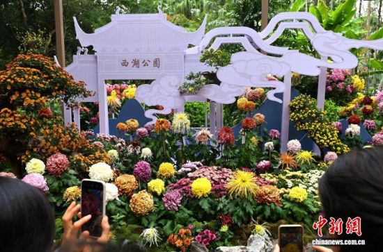 11ÔÂ7ÈÕ£¬ÊÐÃñ¡¢ÓοÍÔÚ¸£ÖÝÎ÷ºþ¹«Ô°²Î¹Û¾Õ»¨Õ¹¡£ÖÐÐÂÉç¼ÇÕß ÂÀÃ÷ Éã 11ÔÂ7ÈÕ£¬ÊÐÃñ¡¢ÓοÍÔÚ¸£ÖÝÎ÷ºþ¹«Ô°²Î¹Û¾Õ»¨Õ¹¡£ÖÐÐÂÉç¼ÇÕß ÂÀÃ÷ Éã