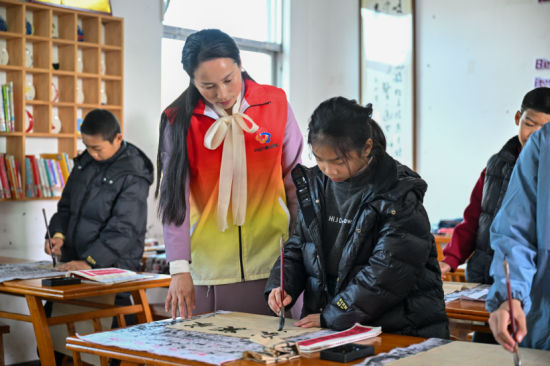上攀学堂儿童学习书法课堂 上攀学堂儿童学习书法课堂