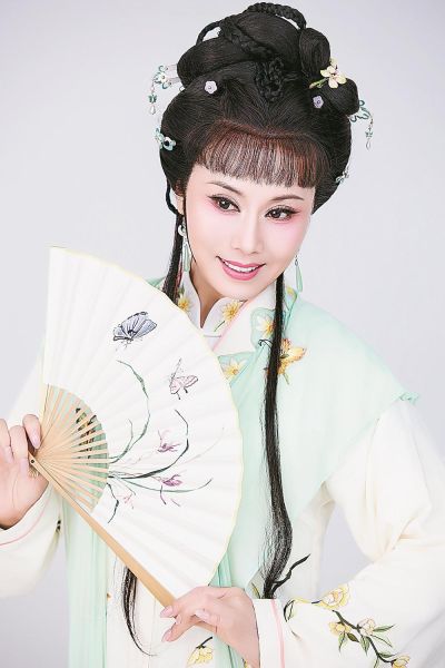 女主角林梦卿定妆照 (《绘戏》工作室供图) 女主角林梦卿定妆照 (《绘戏》工作室供图)