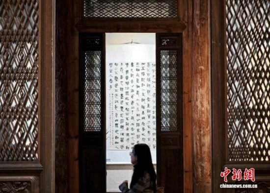 12月16日,福建福州,市民参观展览。中新社记者 吕明 摄 12月16日,福建福州,市民参观展览。中新社记者 吕明 摄