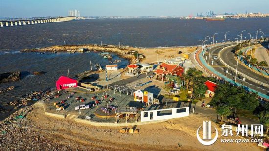 “锦江外线古渡口”的独特滨海风光 “锦江外线古渡口”的独特滨海风光