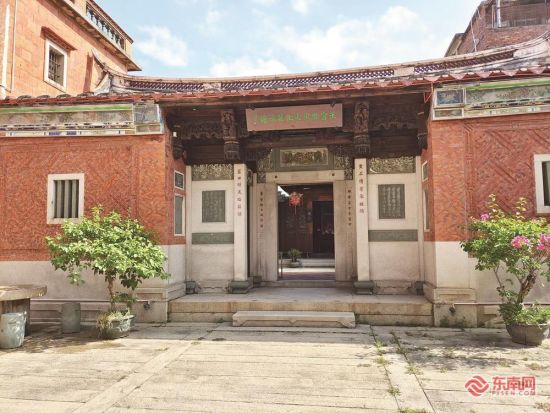 林子哲、林子梅古厝经修缮改造为王宫历史文化展示馆。 (鲤城区江南街道办事处供图) 林子哲、林子梅古厝经修缮改造为王宫历史文化展示馆。 (鲤城区江南街道办事处供图)