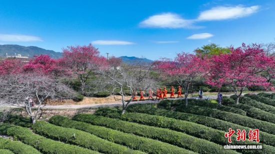 图为消防员携机具在景区巡护。 李袁辉 摄 图为消防员携机具在景区巡护。 李袁辉 摄