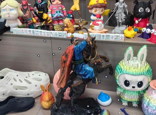 ��������ά�Ĺ�˾չ�����������ڼ���Ʒ����Щ��Ʒ����ͨ��3D��ӡ���������ġ�