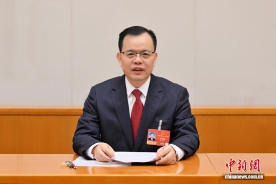 全国人大代表、泉州市市长蔡战胜。(泉州市委宣传部供图) 全国人大代表、泉州市市长蔡战胜。(泉州市委宣传部供图)