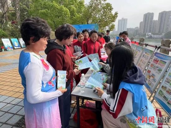 图为活动现场。永安市水利局 供图 图为活动现场。永安市水利局 供图