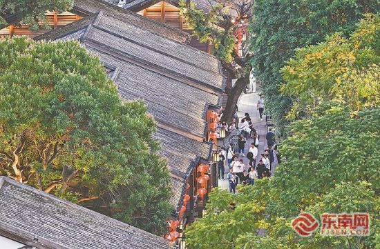 福州三坊七巷。福建日报记者 游庆辉 摄 福州三坊七巷。福建日报记者 游庆辉 摄