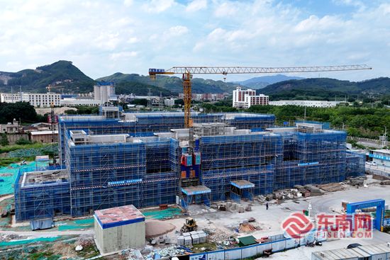 海西安全实训商业综合服务中心项目现场 叶建彬摄 海西安全实训商业综合服务中心项目现场 叶建彬摄