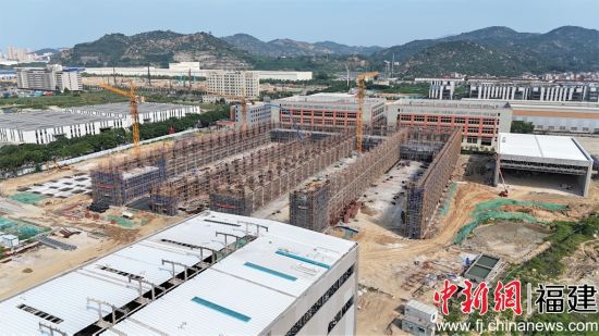 项目航拍全景。陈靖摄 项目航拍全景。陈靖摄