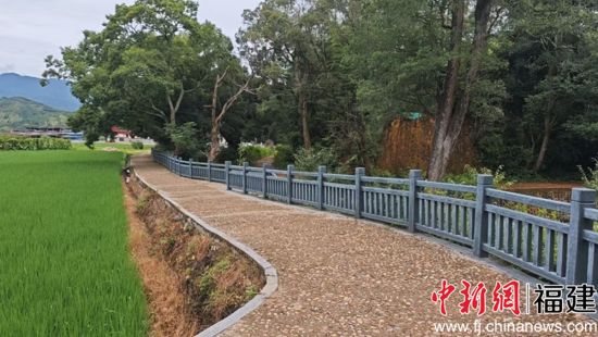 图为清流县 2023 年度国家水土保持重点建设工程(长校荷坑溪小流域)项目。清流县农水局供图 图为清流县 2023 年度国家水土保持重点建设工程(长校荷坑溪小流域)项目。清流县农水局供图