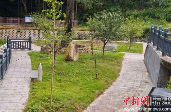 图为清流县 2023 年度国家水土保持重点建设工程(长校荷坑溪小流域)项目。清流县农水局供图 图为清流县 2023 年度国家水土保持重点建设工程(长校荷坑溪小流域)项目。清流县农水局供图
