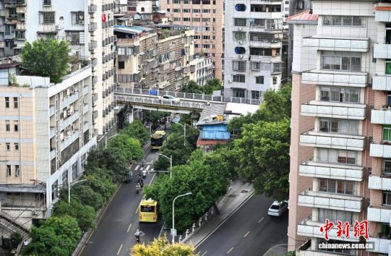 图为8月22日,延平城区一角。中新社记者 张斌 摄 图为8月22日,延平城区一角。中新社记者 张斌 摄