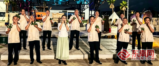 海神之屿树叶吹奏音乐会(主办方供图) 海神之屿树叶吹奏音乐会(主办方供图)
