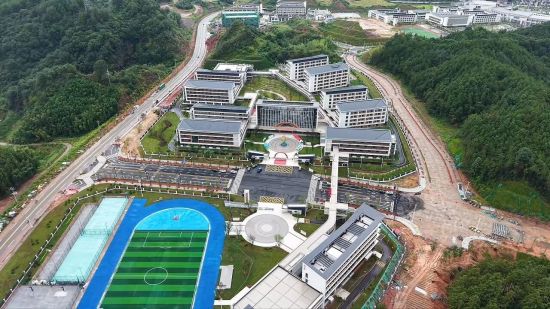 三明学院泰宁校区俯瞰图 三明学院泰宁校区俯瞰图