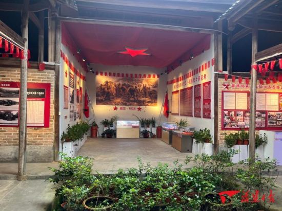“情系湘江·1934”传承馆内景一角。何祖谋 摄 “情系湘江·1934”传承馆内景一角。何祖谋 摄