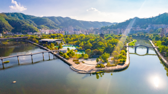 图为生态紫阳湖。尤溪县水利局供图 图为生态紫阳湖。尤溪县水利局供图
