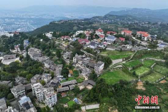 9月23日,航拍福州鼓岭。(无人机照片)中新社记者 王东明 摄 9月23日,航拍福州鼓岭。(无人机照片)中新社记者 王东明 摄