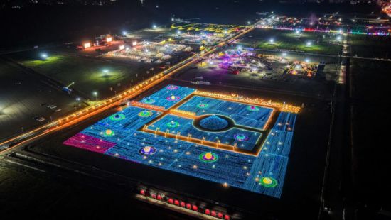 2026惠安走马埭稻田艺术季千灯会灯火璀璨 2026惠安走马埭稻田艺术季千灯会灯火璀璨