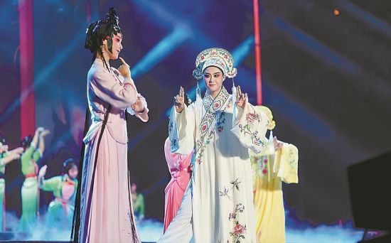2026年闽南戏剧周暨“泉州有戏‘艺’起来”戏剧展演启动仪式上的文艺表演 2026年闽南戏剧周暨“泉州有戏‘艺’起来”戏剧展演启动仪式上的文艺表演