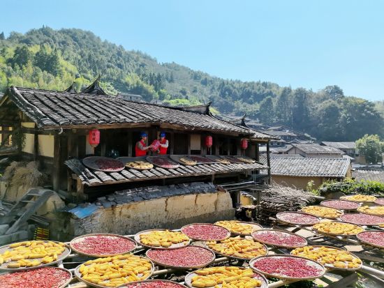 国网尤溪县供电公司工作人员走进桂峰村,对村内文旅场所开展全方位用电专项巡检,细致排查线路、设备安全隐患。(谢章辉 摄) 国网尤溪县供电公司工作人员走进桂峰村,对村内文旅场所开展全方位用电专项巡检,细致排查线路、设备安全隐患。(谢章辉 摄)