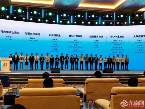 2020数字中国创新大赛八大赛道获奖名单公布