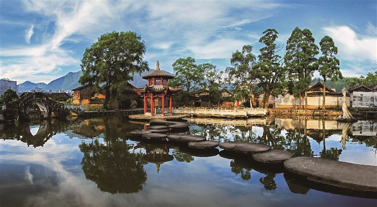 初夏周宁鲤鱼溪